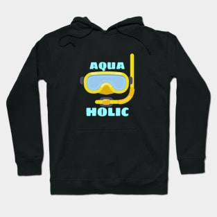 Aquaholic - Swimming Pun Hoodie